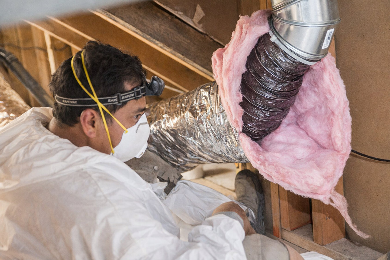 Attic air sealing